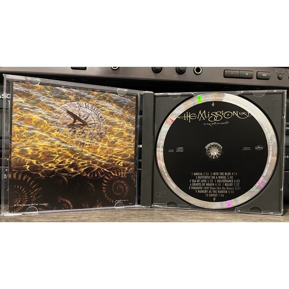 Carved in Sand by The Mission UK (CD, May-2006, Mercury) Preowned Out Of Print - Picture 3 of 3